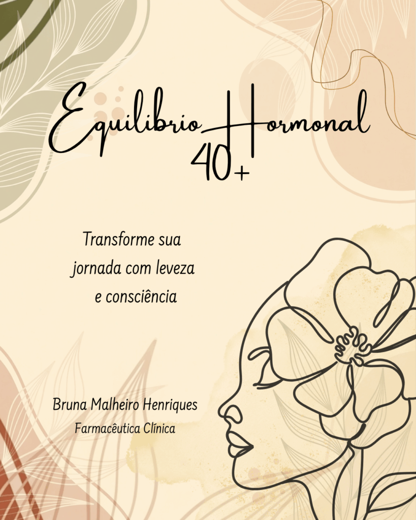 E-book equilibrio hormonal 40+ para você ter mais vitalidade e disposição.